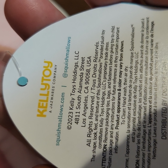 Squishmallows 🐌 Snail Silvina new squish squishmallow nwt pink - Picture 6 of 7